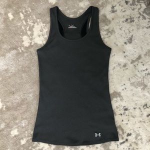 Under Armour Stretch Workout Tank Top Gray Small